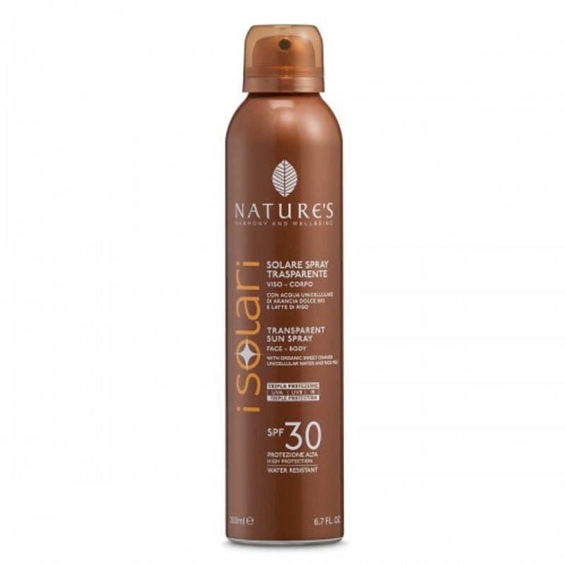 Spray Solare viso/corpo NATURE'S 30spf