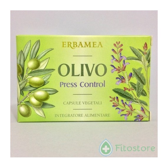 OLIVO press control capsule vegetali - ERBAMEA -