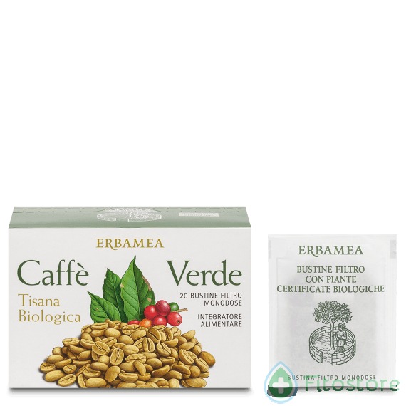 Caffè Verde Tisana biologica 20 bustine - ERBAMEA -