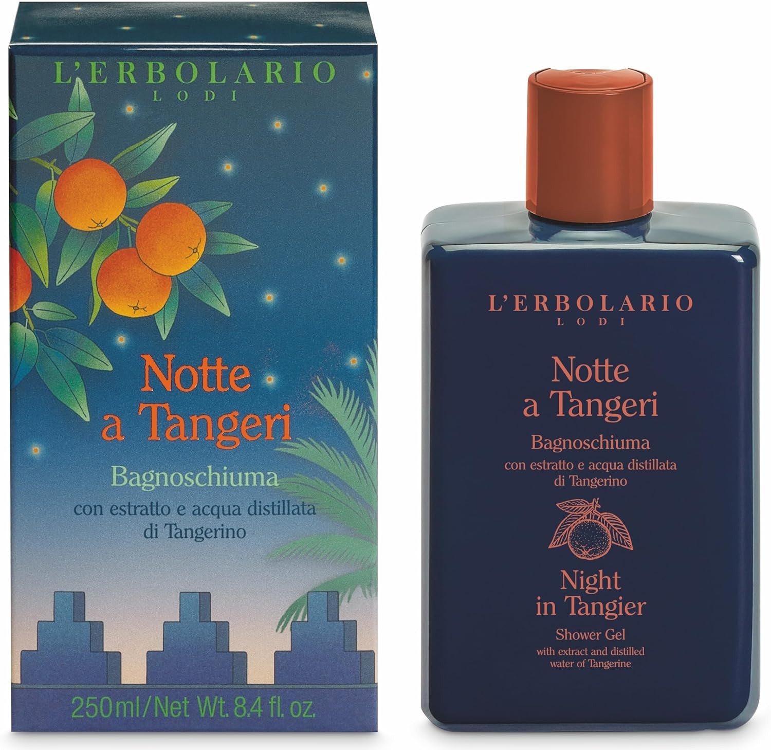 L'Erbolario Notte a Tangeri Bagnoschiuma 250 ml 250 ml