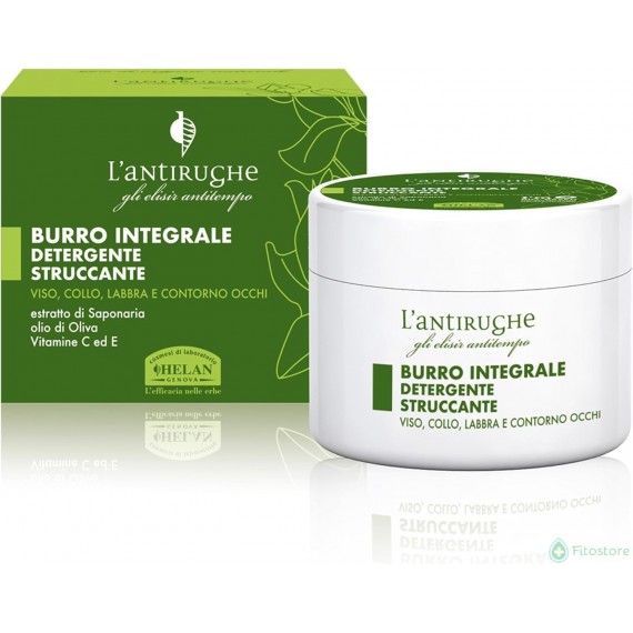 Helan Elisir Antitempo - Burro Struccante Viso e Occhi Oleoso in Gel 99% Naturale, Olio Struccante Detergente Viso con Vitamina 