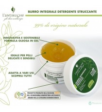 Helan Elisir Antitempo - Burro Struccante Viso e Occhi Oleoso in Gel 99% Naturale, Olio Struccante Detergente Viso con Vitamina 