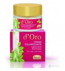 Helan, Elisir Antitempo d'Oro, Crema Viso Antirughe, Siero Volumizzante Viso e Collo Donna, Ideale per Il Benessere della Pelle 