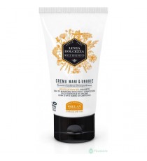 Helan, Linea Dolcezza, Crema Mani E Unghie, Protettiva, Emolliente, Dermopurificante, Con Olio di Mandorle Dolci Bio, 75 mL