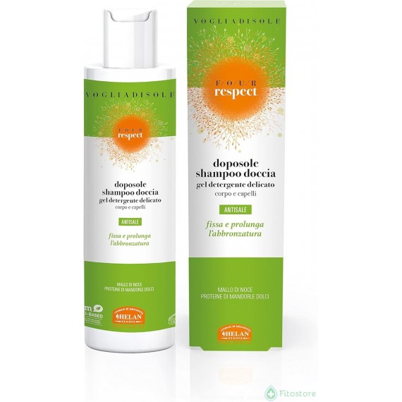 Helan VOGLIADISOLE RESPECT Doposole Shampoo Doccia - 200 ml