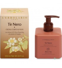 TÈ NERO lozione per mani e corpo, 250 ml