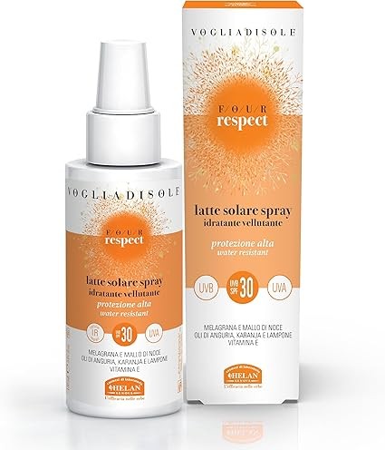 Helan, Vogliadisole Respect - Crema Solare 30 Spray,